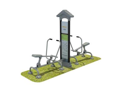 China LLDPE Plastic Outdoor Fitness Equipment For Park ASTM Certificate for sale