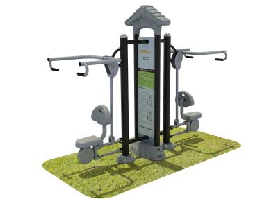 China Aluminum Steel Fitness Equipment Outdoor , Garden Fitness Equipment for sale