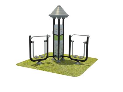 China Adult Outdoor Fitness Equipment 292 * 268 * 288 CM Full Steel for sale