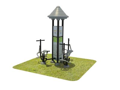 China Galvanized Steel Outdoor Fitness Equipment For Playground Riding for sale