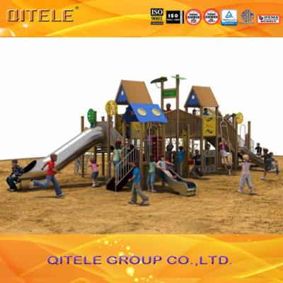 China Outdoor Children Playground Equipment For Age 2 - 12 Safety for sale