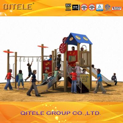 China PE Orange Children Playground Equipment For Kindergarden Outdoor for sale