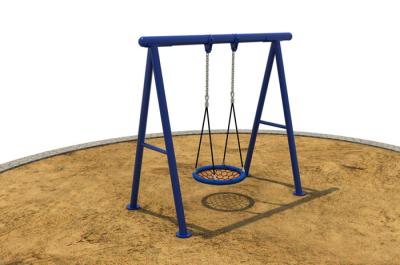 China Outdoor Childrens Swing Sets , Swing Play Sets For Kids Blue,Childrens Garden Swing Sets for sale