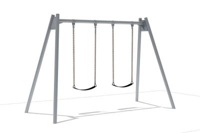 China Metal Outdoor Swing Sets , Outdoor Swings For Children Safety Performance for sale