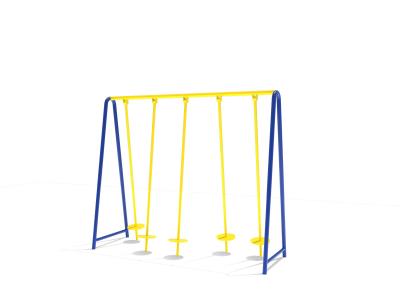 China Yellow Children Swing Sets For 5 - 12 Years Old SGS Certification for sale