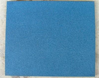 China Blue Playground Rubber Mats Plastic For Preschool Non - Toxic for sale