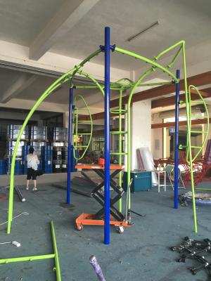 China Amusement Park Kids Outdoor Climbing Equipment 35Kids Capacity For Kids Body Gym for sale