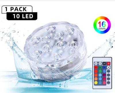 China Hot Sale Available Underwater Use Submersible Under Water Shower Inground Waterproof Led Floating Fountain Pool Lights For Above Ground Swimming Pools for sale