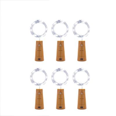 China Home Christmas Decoration / GFLAI Decoration Wine Bottle Cork LED String Lights Battery Operated For DIY Wedding Christmas for sale