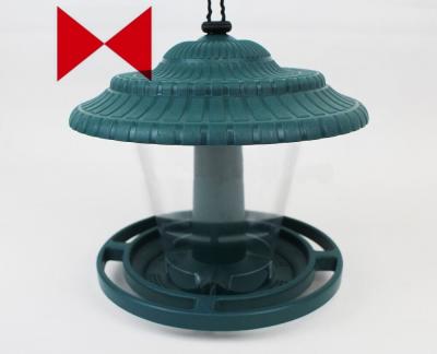 China Automatic Bird Feeder With Tray For Outdoor 1.6 Pounds Seed Capacity for sale