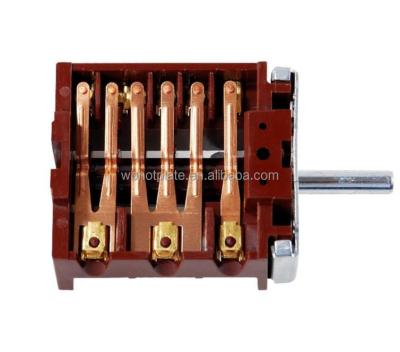 China 2-3-4....12 RoHS 250V AC FD102 Rotary Turn Switch for sale