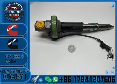 China Diesel Fuel Engine parts diesel fuel injector 0986435611 for Cumminns QSK19 engine for sale