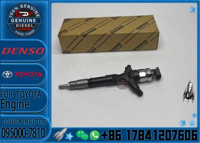 China Genuine Diesel Injector 0950007810 095000-7810 23670-30120 23670-30230 Fuel Injector Nozzle for DENSO INJECTOR 7810 for sale