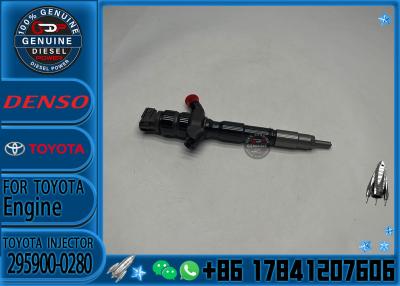 Chine Injecteur de carburant 295900-0210 295900-0280 23670-30450 Pour Toyota Hilux 2KD-FTV Injecteur à rail commun 23670-30450 à vendre