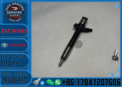 China High Performance Fuel Injector 095000-6970 Common Rail Injector 23670-51040 For TOYOTA for sale