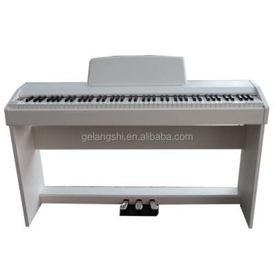 China PVC Case Musical Instrument Keyboard Digital Piano Porcelain for sale