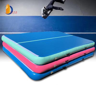 China Popular Waterproof and Fireproof Inflatable Air Track Family Use Gym Mat /Yoga Mat with Factory Price Gym Airtrack for sale