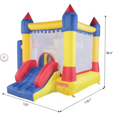 China With EN71 Home Use Oxford Cloth Bounce House Inflatable Castle With Slide for sale