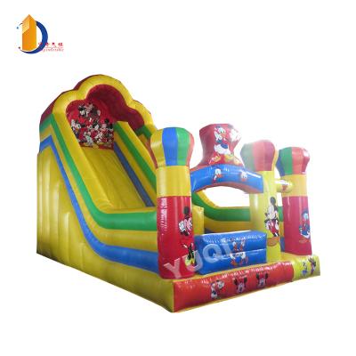 China Giant Inflatable Commercial Use Cartoon Slide Inflatable Dry Slide 0.55mm Waterproof And Flame Retardant Mouse Material for sale