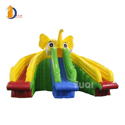 China Amusement park hot sale inflatable water park slide for sale, water slide with pool, inflatable elephant slides for sale