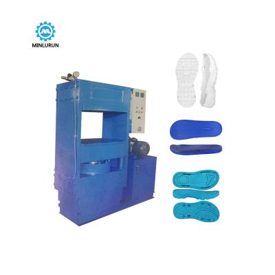 China Multifunctional Slippers Shoes Sandals Chappal Making EVA Rubber Pressing Foam Machine for sale