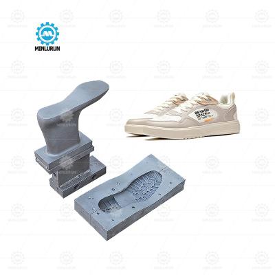 China China PVC TPR DIP shoes mold manufacture Aluminium steel shoe mould with new type in jinjiang Te koop