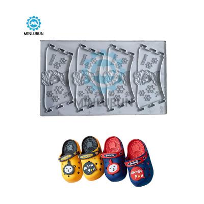 China Kids Catton Lovely Design Pvc Silicon Strap Mould Sandal Upper Die Copper Shoe Mold For for sale