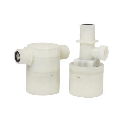 China Mini General Plastic Water Level Control 1 Inch Float Valve For Water Tower for sale