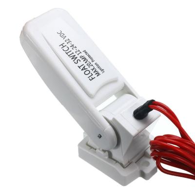 China Quick Adjust Water Float Switch Electronic Sensor Boat Use 12V Float Switch Price Bilge Pump Float Switch for sale