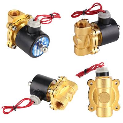 China General Magnetic High Quality Brass Electric Solenoid Valve for sale