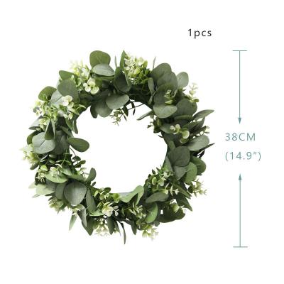 China New Year Home Decor Natural Rattan Wreath Wedding Weave Merry Christmas Crafts Decoration DIY Spring Wedding Wreaths for sale