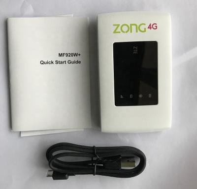 China ZTE MF920W 4G LTE MINI Wireless WIFI Router, ZTE MF920W+ MF920 wifi hotspot 4g lte 150mbps cat4 wireless router for sale