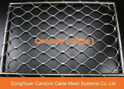 China Flexible Stainless Steel Wire Rope Decorative Mesh For Zoo Animals Cages for sale