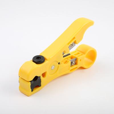 China MULTI FUNCTIONAL Hot Selling Universal Coaxial Cable Stripper Coax Stripping Tool for RG59 RG6 RG7 RG11 for sale