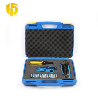 China Crimping Punch Stripping Tool Mulit-purpose HS-SH548A Network Tool Case for sale