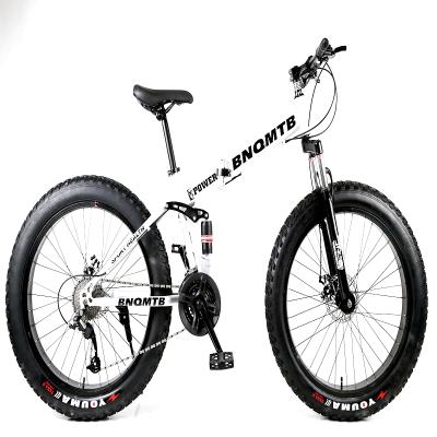 China China Wholesale Price Fat Tire Mountain Bike/Fat Tire Full Suspension Steel Folding Bike/Fat Tire Snow Bike Mountain For Adult for sale