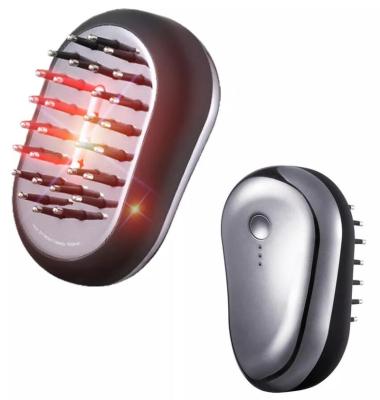 China 4H Vibrating Hair Loss Brush Laser Photon Hair Regrowth Comb Red Light Therapy Comb Massage Comb For Hair Growth for sale