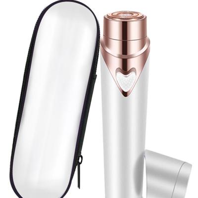 China Luxury Battery Powered Eyebrow Trimmer Pencil Trimmer Electric Lady Face Shaver Body Hair Removal for sale