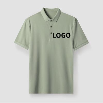 China Other Custom Quality Breathable Short Sleeve Golf Business Men's Summer Simple Casual Lapel Polo shirt for sale