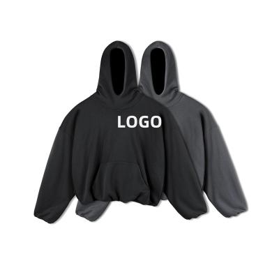 China Other Custom Streetwear Designer Kanye Unisex Boxy Cleanfit High Quality big Hat Hoodie Cotton Oversized Casual Hoodies for sale