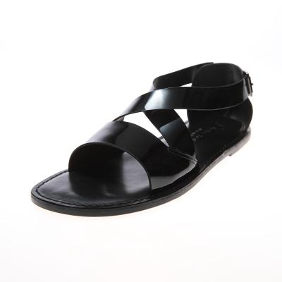 China 2021 Anti-Smell Man Sandals Fashion Casual Sandals Beach Fur Leather Mens Sandals for sale