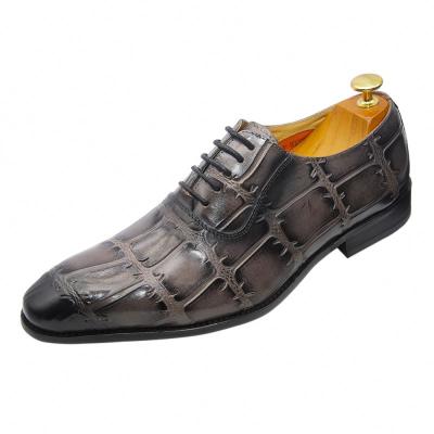 China Newly Released Anti-slippery Business Shoes In Stylish Man Shoes With Good Quality for sale