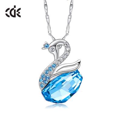 China CLASSIC Stone 925 Sterling Silver Necklaces For Girl by Colares Feminino for sale