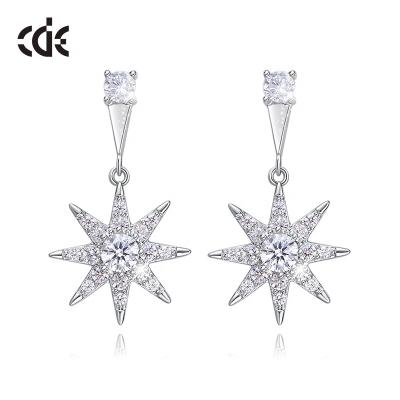 China Fashion Jewelry Imitation/Elegant/Trendy Newest Trends Micro Pave Zircon Earrings for sale