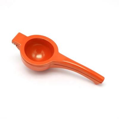 China Manual Citrus Juicer Orange Citrus Squeezer Manual Color Handheld Aluminum Lime Viable Lemon Heavy Duty Orange Squeezer for sale