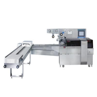 China LTC460L Automatic Round Food Sandwich Cookies Packing Machine Without Tray for sale