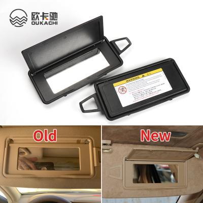 China ABS Car Interior Accessories Sun Shade Cosmetic Sun Visor Makeup Mirror Cover For Mercedes Benz W221 S Class W216 CL Class 2218104117 for sale