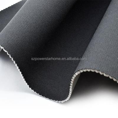 China OEM Waterproof Cheap Car Auto Fabric Black Car Roof Top Fabric In China for sale