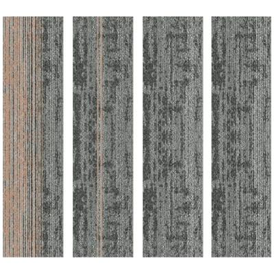 China Ambient Rug Modern Design Non-Slip Ultra Soft Small Area Rugs Carpets Fire Retardant Level Loop Square Mat For Office for sale