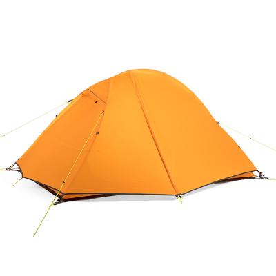 China Dual Straight Tying Type Portable Silicone Rainproof Mounting Tents Outdoor Land Camping Event Tent for sale